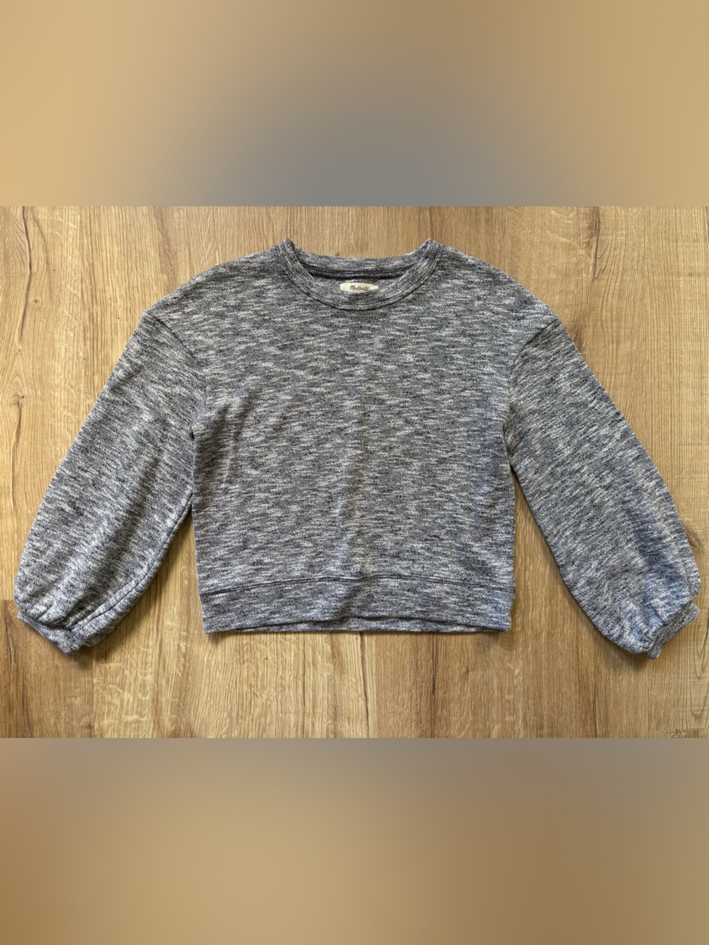 Madewell Gray Marled Sweater